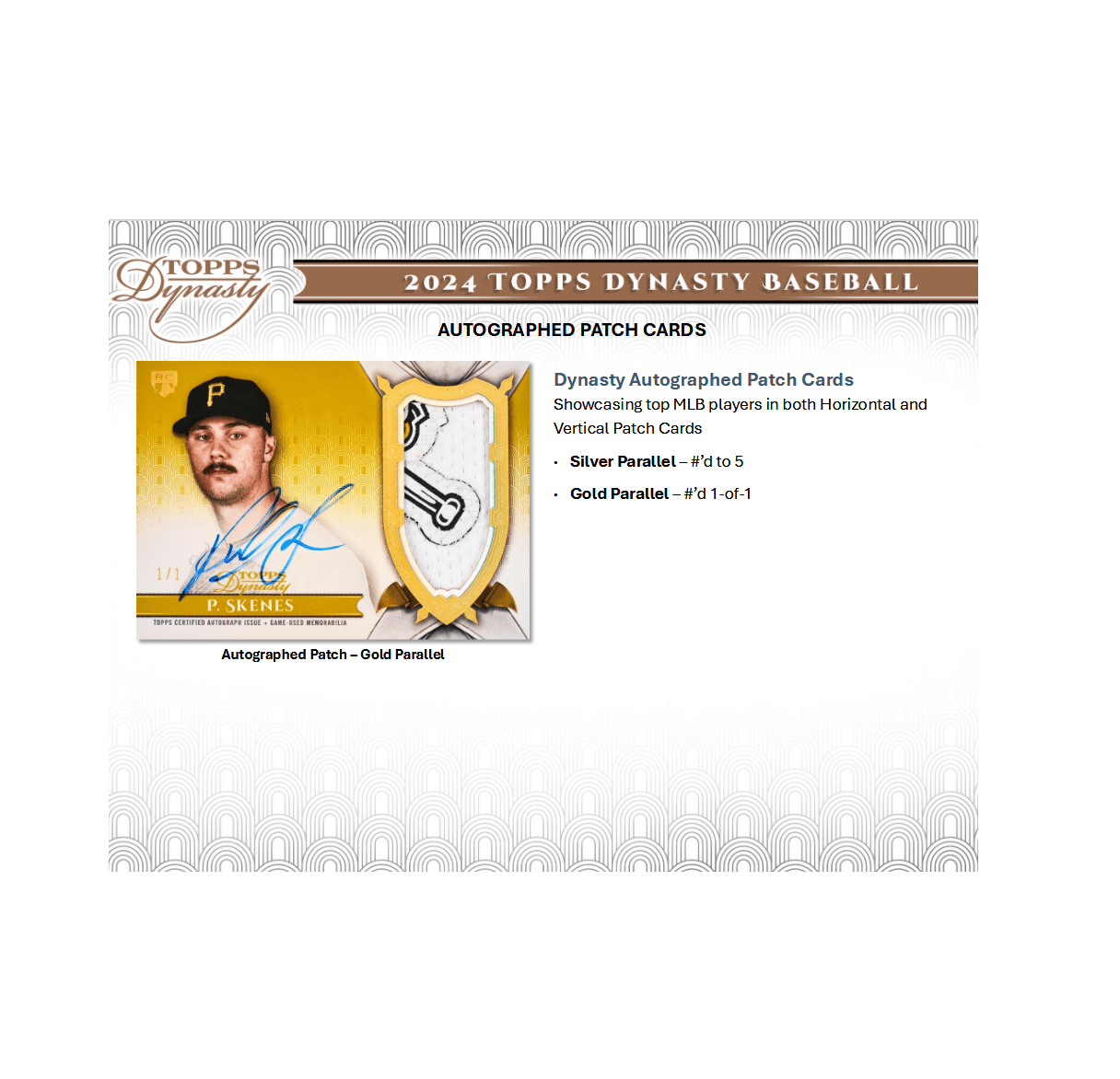 2024 Topps Dynasty Baseball Hobby Box - Columbia Hobby - Sports Card Boxes - Toploaders - Card Savers