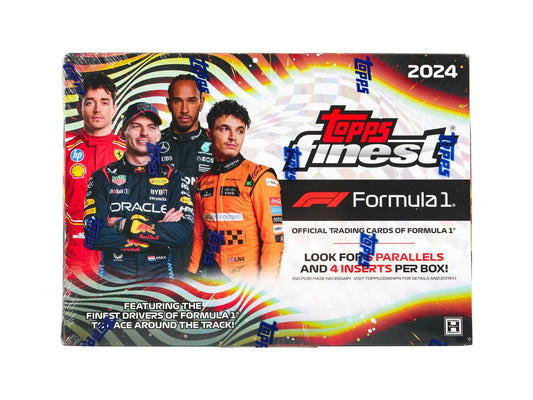 2024 Topps Finest F1 Formula 1 Hobby Box - Columbia Hobby - Sports Card Boxes - Toploaders - Card Savers