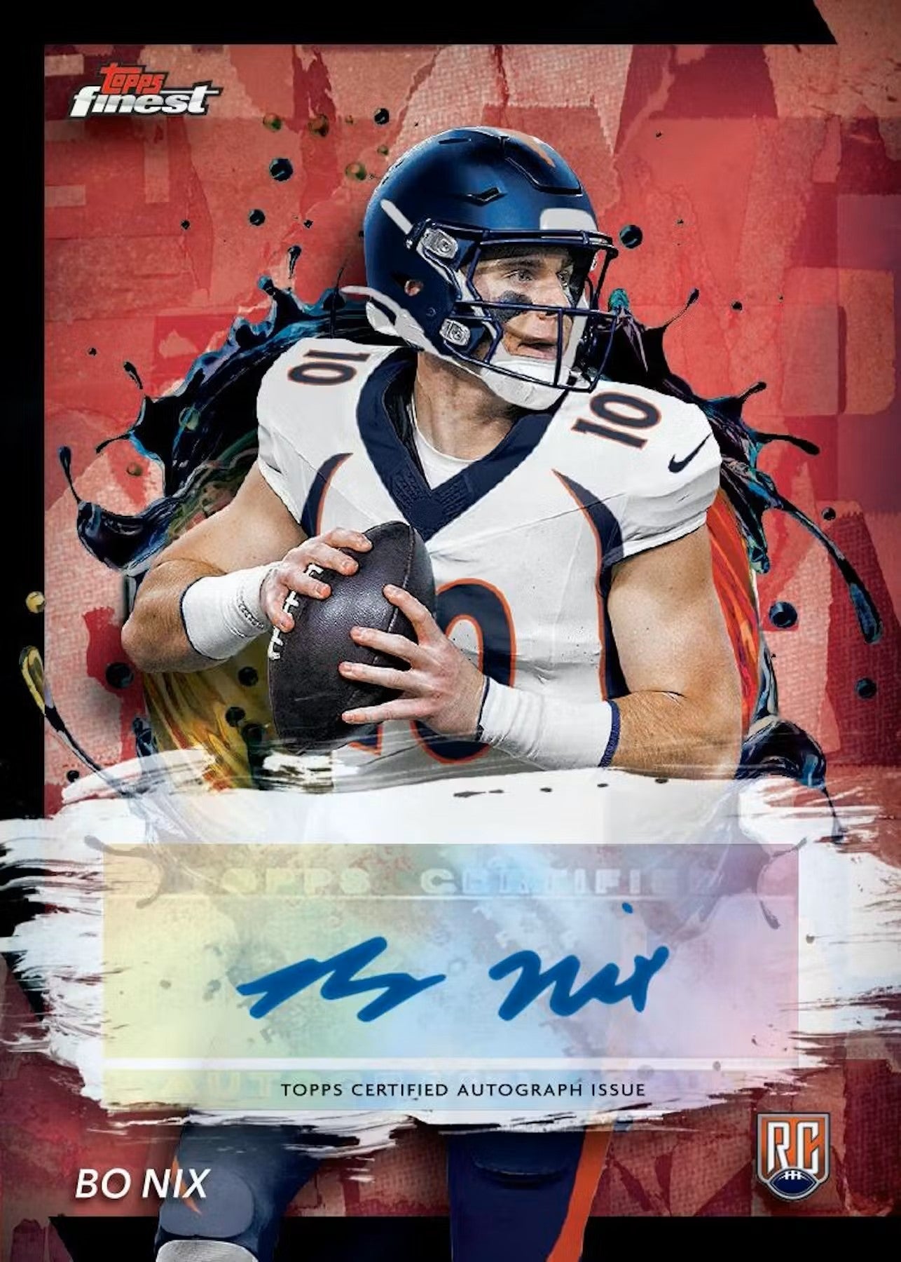 2024 Topps Finest Football Hobby Box - Columbia Hobby - Sports Card Boxes - Toploaders - Card Savers