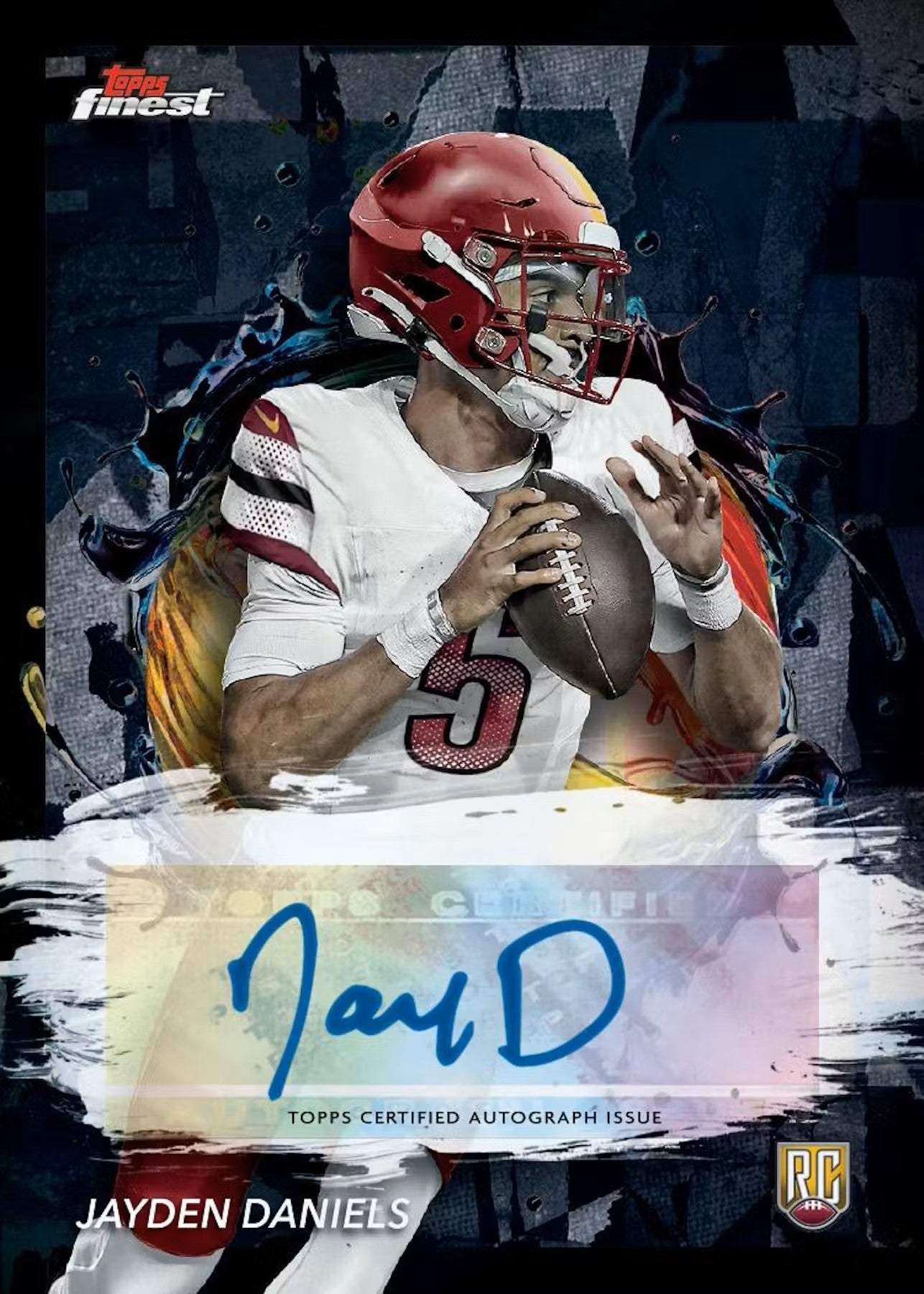 2024 Topps Finest Football Hobby Box - Columbia Hobby - Sports Card Boxes - Toploaders - Card Savers