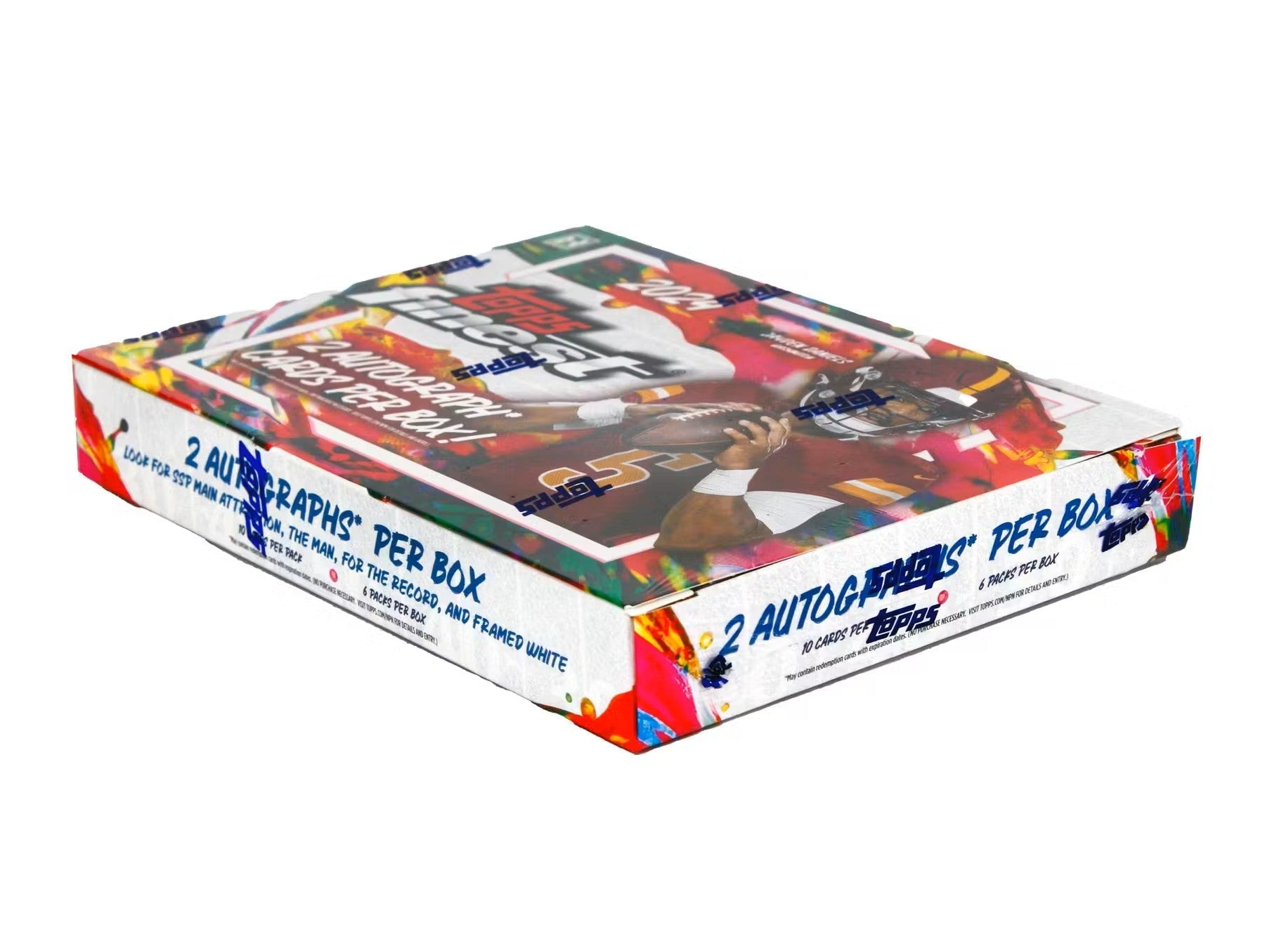 2024 Topps Finest Football Hobby Box - Columbia Hobby - Sports Card Boxes - Toploaders - Card Savers