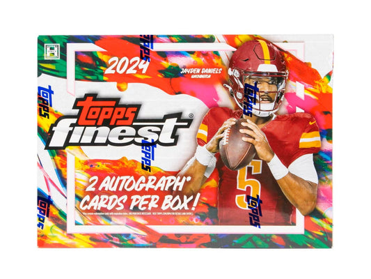 2024 Topps Finest Football Hobby Box - Columbia Hobby - Sports Card Boxes - Toploaders - Card Savers