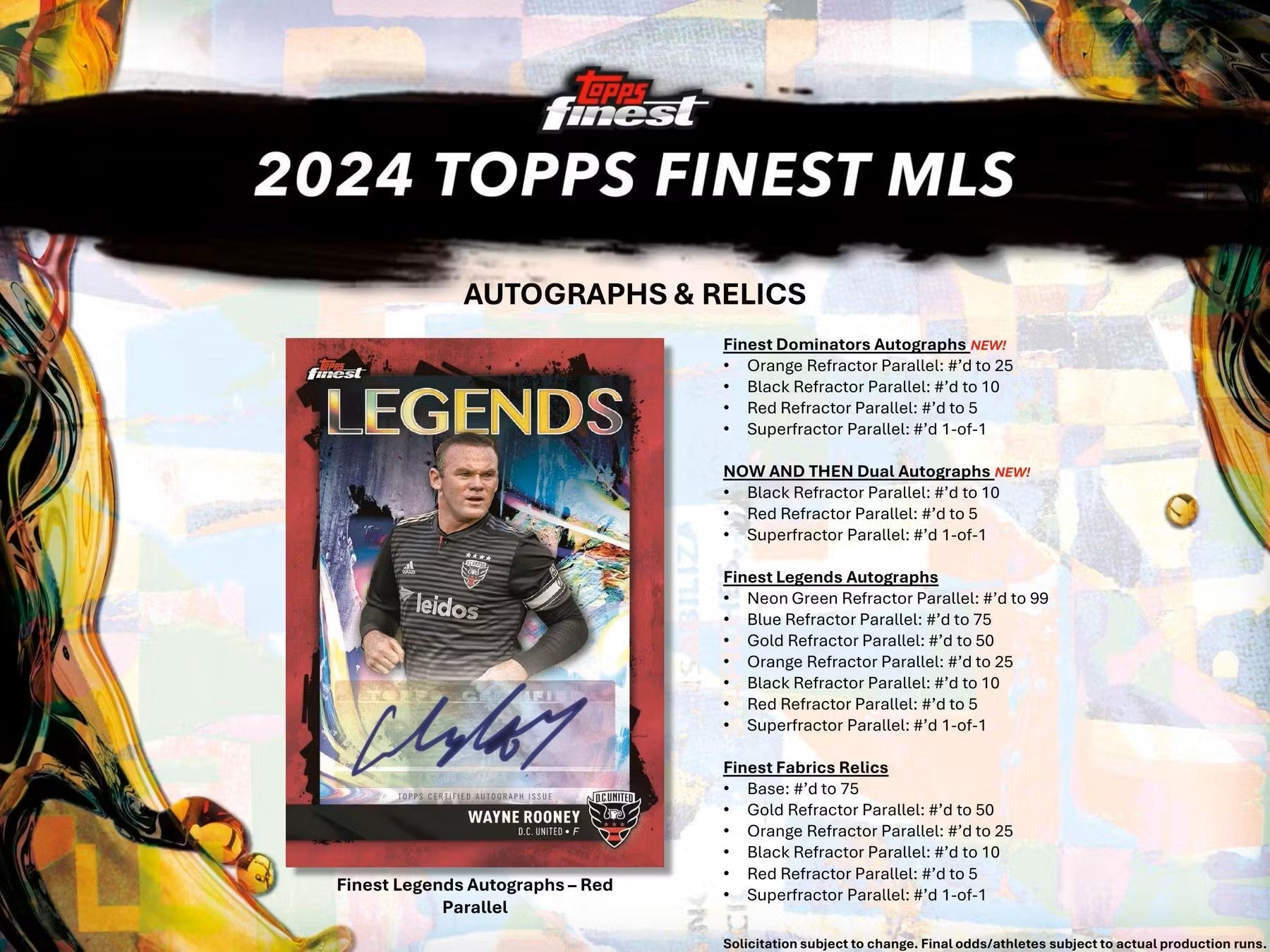 2024 Topps Finest MLS Soccer Hobby Box - Columbia Hobby - Sports Card Boxes - Toploaders - Card Savers