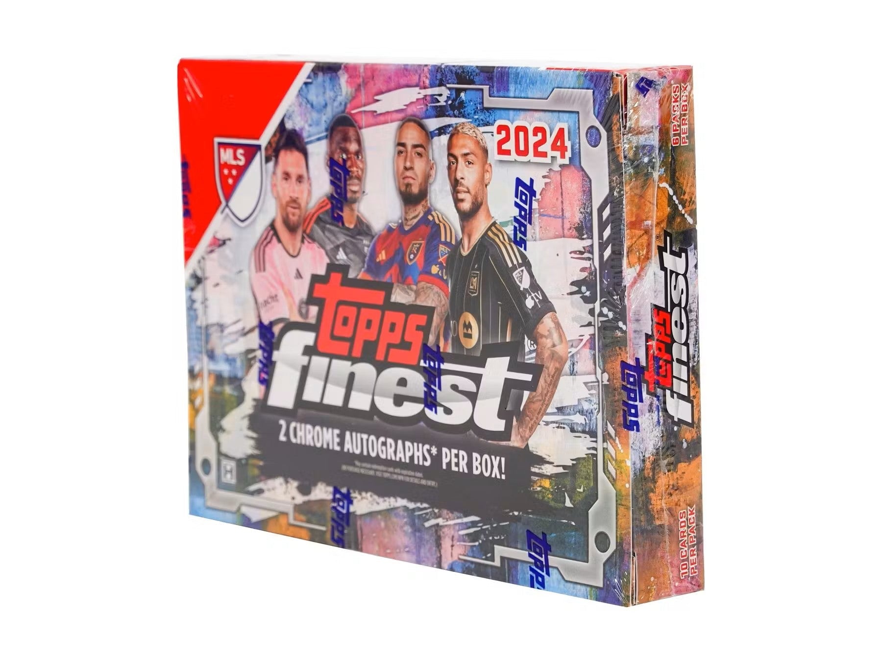 2024 Topps Finest MLS Soccer Hobby Box - Columbia Hobby - Sports Card Boxes - Toploaders - Card Savers