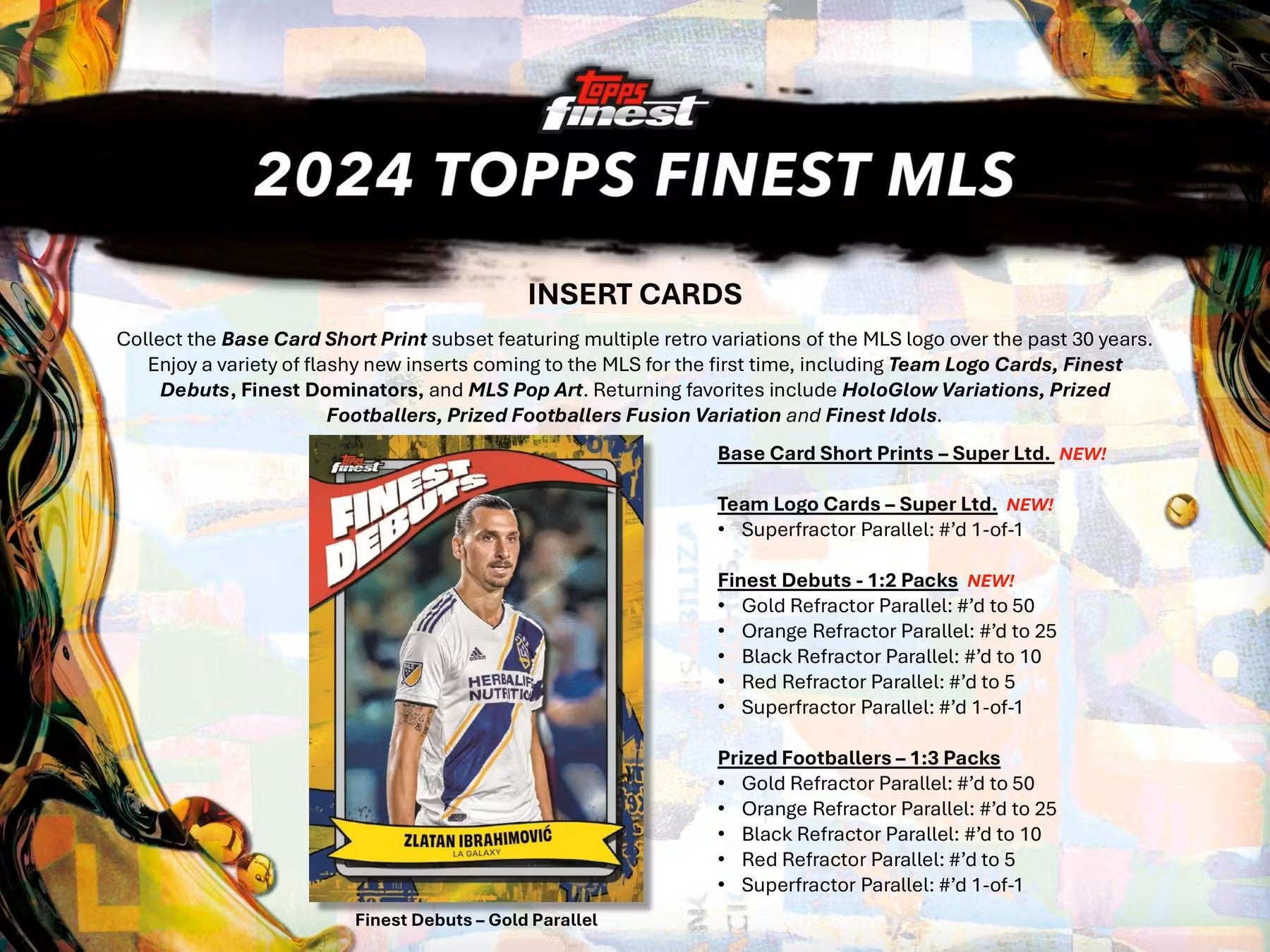 2024 Topps Finest MLS Soccer Hobby Box - Columbia Hobby - Sports Card Boxes - Toploaders - Card Savers