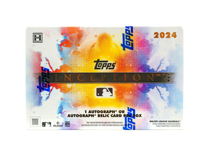 2024 Topps Inception Baseball Hobby Box - Columbia Hobby - Sports Card Boxes - Toploaders - Card Savers