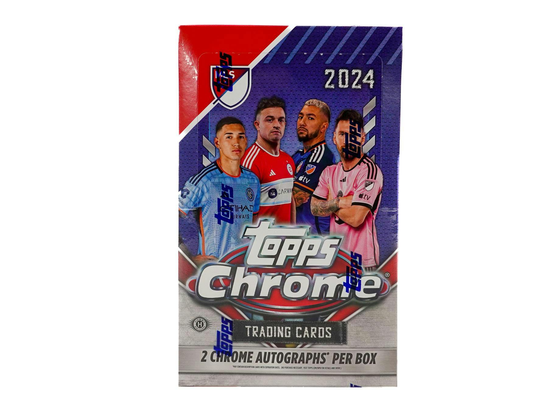 2024 Topps MLS Major League Soccer Chrome Hobby Box - Columbia Hobby - Sports Card Boxes - Toploaders - Card Savers