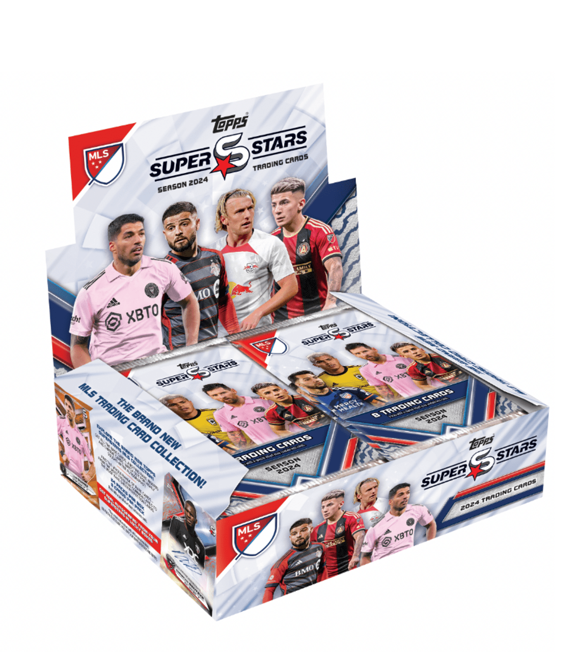 2024 Topps MLS SuperStars Soccer Hobby Box - Columbia Hobby - Sports Card Boxes - Toploaders - Card Savers