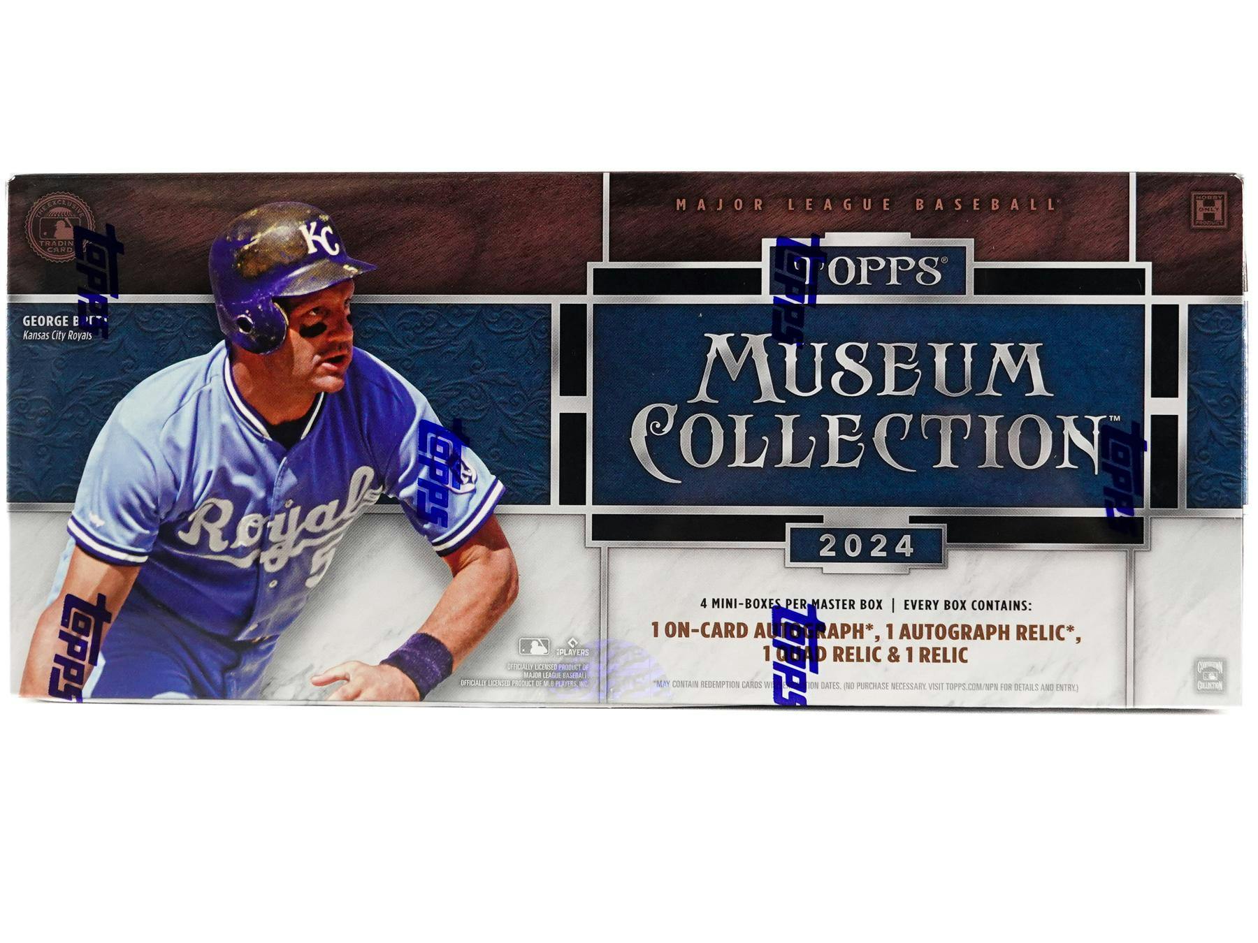 2024 Topps Museum Collection Baseball Hobby Box - Columbia Hobby - Sports Card Boxes - Toploaders - Card Savers
