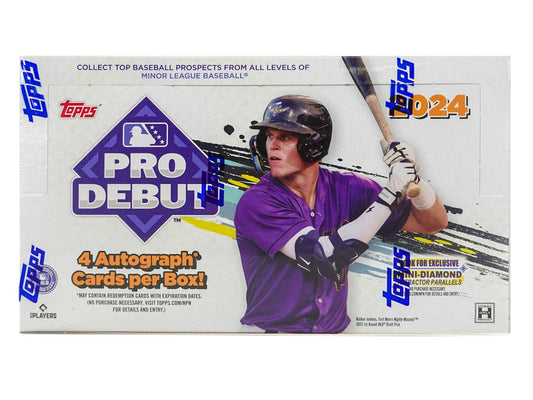 2024 Topps Pro Debut Baseball Hobby Box - Columbia Hobby - Sports Card Boxes - Toploaders - Card Savers