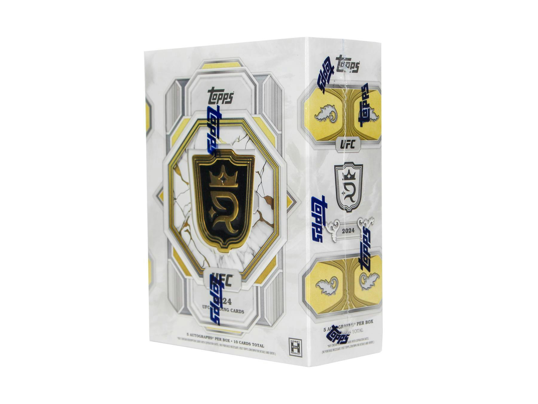 2024 Topps Royalty UFC Hobby Box - Columbia Hobby - Sports Card Boxes - Toploaders - Card Savers