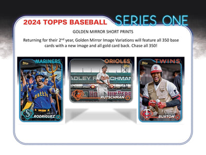 2024 Topps Series 1 Baseball Hobby Box - Columbia Hobby - Sports Card Boxes - Toploaders - Card Savers