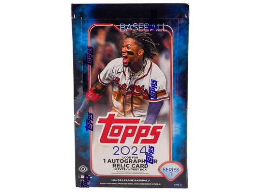 2024 Topps Series 1 Baseball Hobby Box - Columbia Hobby - Sports Card Boxes - Toploaders - Card Savers