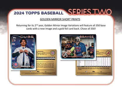 2024 Topps Series 2 Baseball Hobby Box - Columbia Hobby - Sports Card Boxes - Toploaders - Card Savers