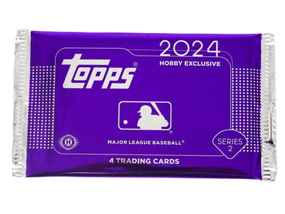 2024 Topps Series 2 Baseball Hobby Box - Columbia Hobby - Sports Card Boxes - Toploaders - Card Savers