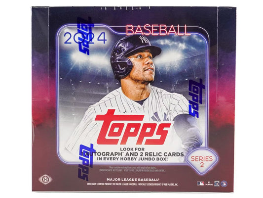 2024 Topps Series 2 Baseball Hobby Jumbo Box - Columbia Hobby - Sports Card Boxes - Toploaders - Card Savers