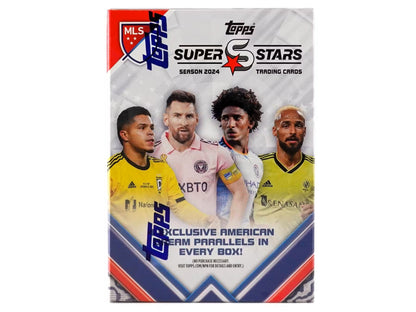 2024 Topps Superstars MLS Major League Soccer 9 - Pack Blaster Box - Columbia Hobby - Sports Card Boxes - Toploaders - Card Savers