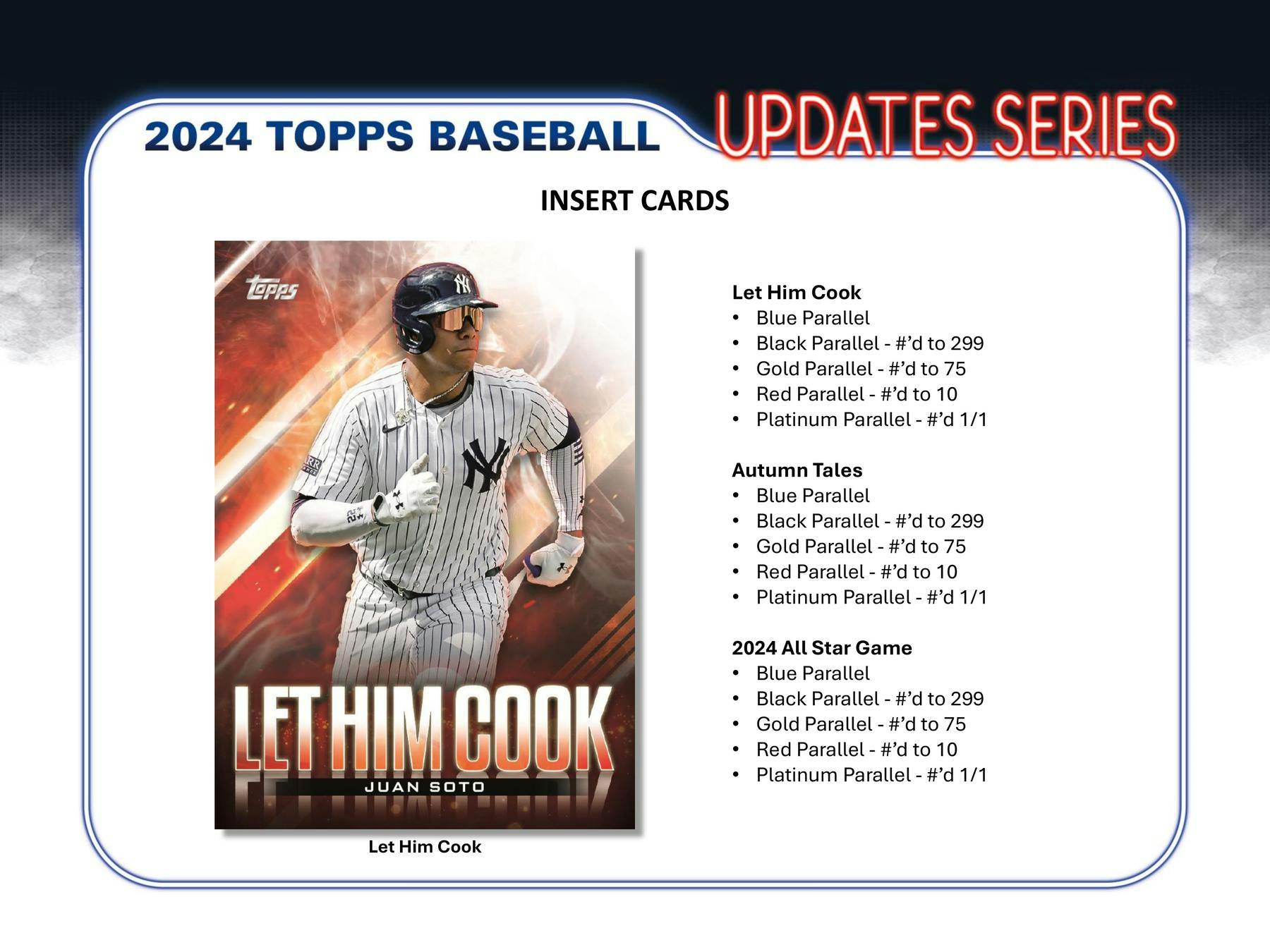2024 Topps Update Series Baseball 7 - Pack Blaster Box - Columbia Hobby - Sports Card Boxes - Toploaders - Card Savers