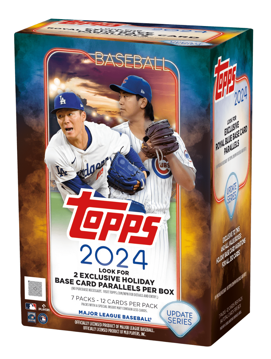 2024 Topps Update Series Baseball 7 - Pack Blaster Box - Columbia Hobby - Sports Card Boxes - Toploaders - Card Savers