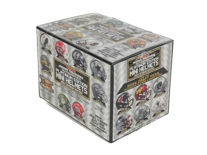 2024 TriStar Autograph Platinum Edition Football Mini Helmet Season Edition Hobby Box - Columbia Hobby - Sports Card Boxes - Toploaders - Card Savers