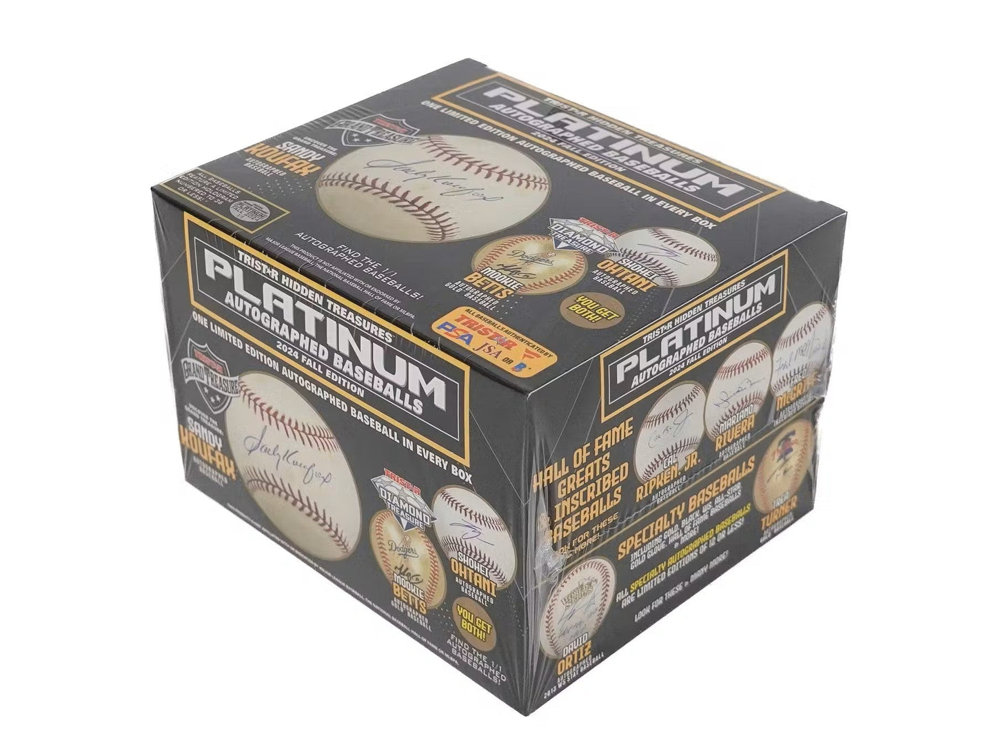 2024 TriStar Hidden Treasures Platinum Autographed Baseball Fall Edition Hobby Box - Columbia Hobby - Sports Card Boxes - Toploaders - Card Savers
