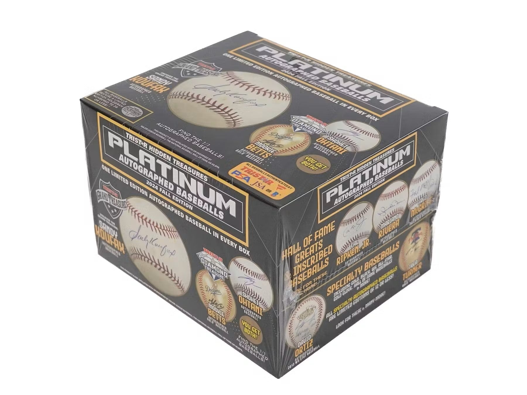 2024 TriStar Hidden Treasures Platinum Autographed Baseball Fall Edition Hobby Box - Columbia Hobby - Sports Card Boxes - Toploaders - Card Savers