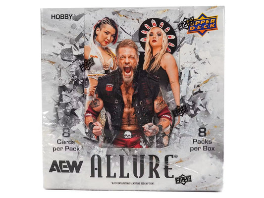2024 Upper Deck AEW Allure Wrestling Hobby Box | Columbia Sports Cards - Columbia Hobby - Sports Card Boxes - Toploaders - Card Savers