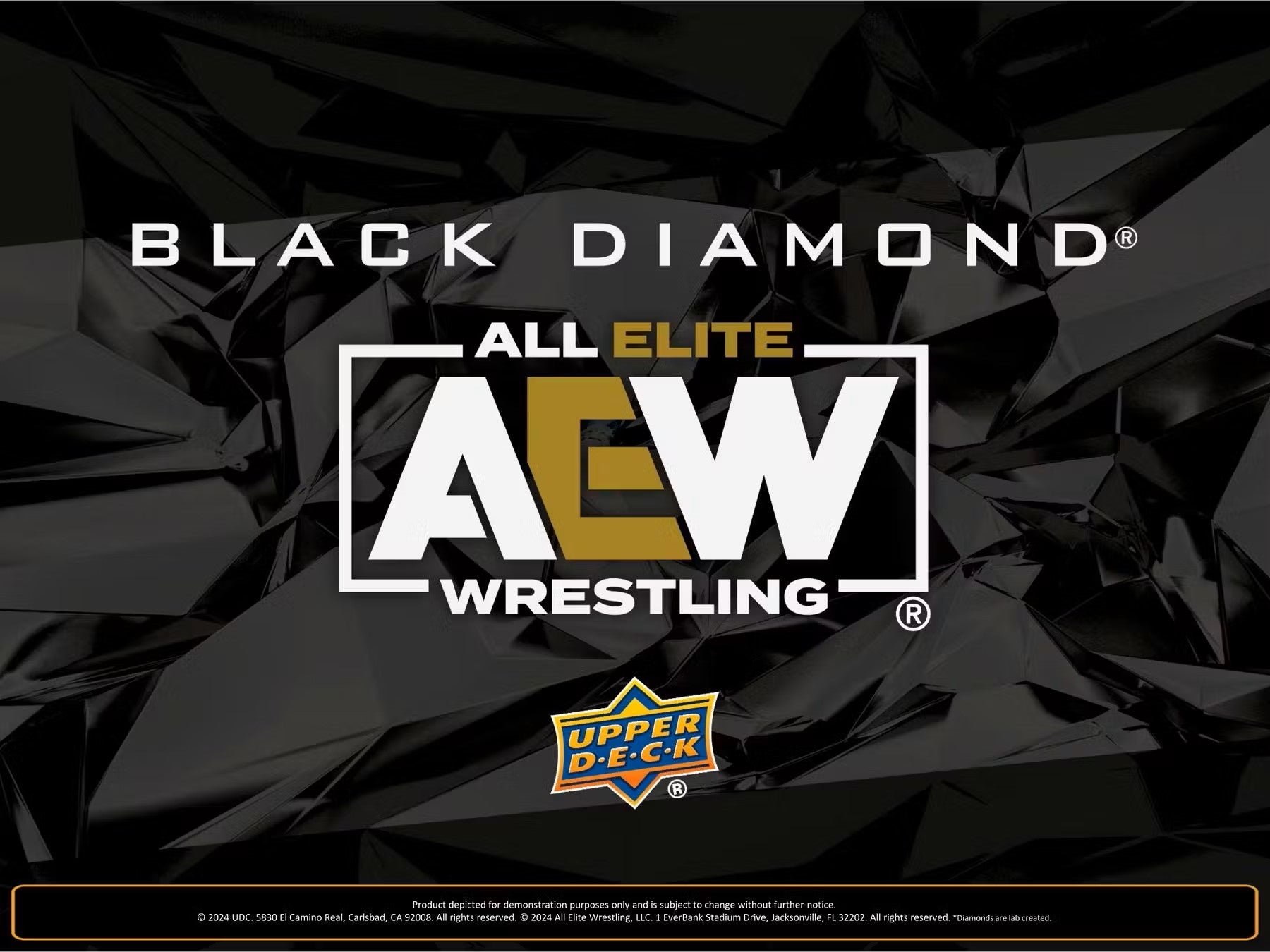 2024 Upper Deck AEW Black Diamond Wrestling Hobby - Columbia Hobby - Sports Card Boxes - Toploaders - Card Savers