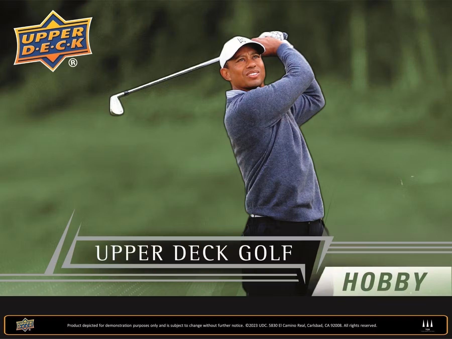 2024 Upper Deck Golf Hobby Box - Columbia Hobby - Sports Card Boxes - Toploaders - Card Savers