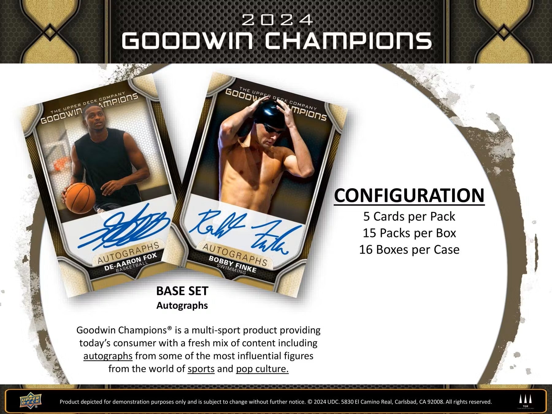 2024 Upper Deck Goodwin Champions Hobby Box | Columbia Sports Cards - Columbia Hobby - Sports Card Boxes - Toploaders - Card Savers