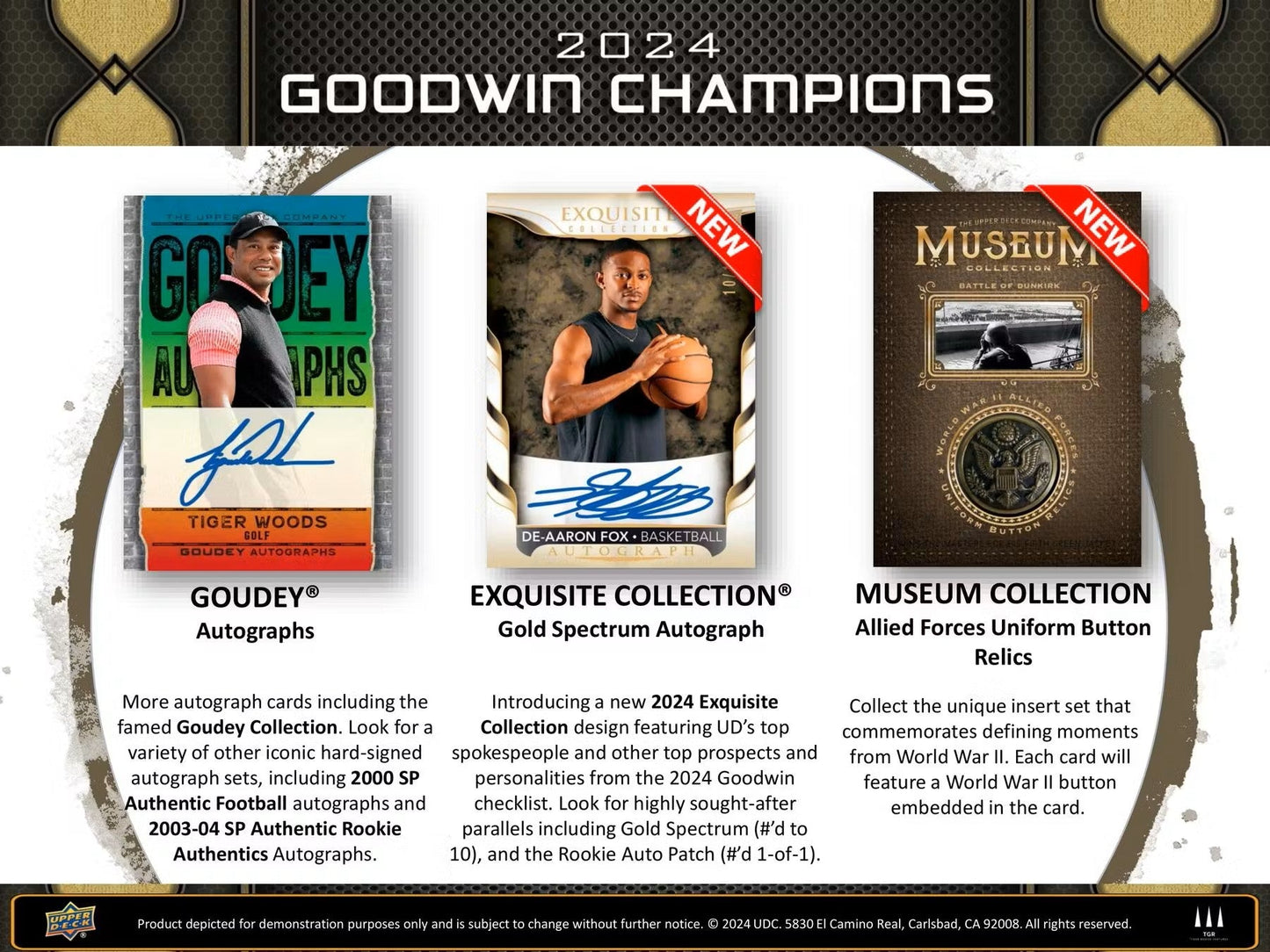 2024 Upper Deck Goodwin Champions Hobby Box | Columbia Sports Cards - Columbia Hobby - Sports Card Boxes - Toploaders - Card Savers