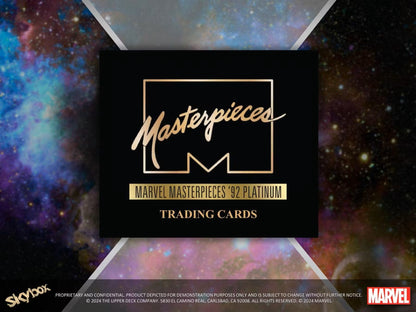2024 Upper Deck Marvel Masterpieces '92 Platinum Hobby Box | Columbia Sports Cards - Columbia Hobby - Sports Card Boxes - Toploaders - Card Savers
