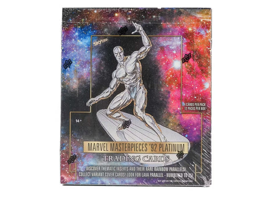 2024 Upper Deck Marvel Masterpieces '92 Platinum Hobby Box | Columbia Sports Cards - Columbia Hobby - Sports Card Boxes - Toploaders - Card Savers