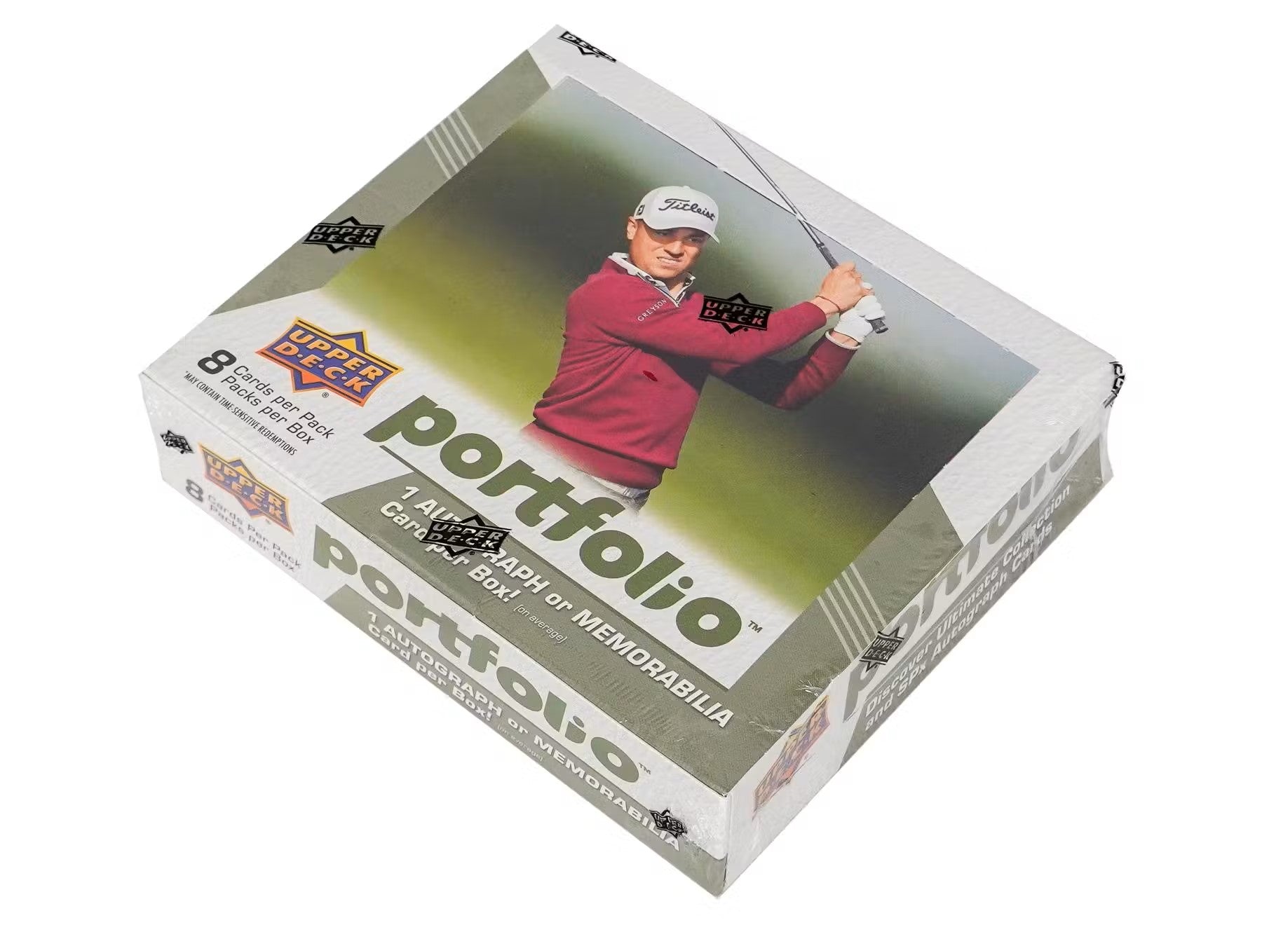 2024 Upper Deck Portfolio Golf Hobby Box - Columbia Hobby - Sports Card Boxes - Toploaders - Card Savers