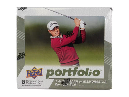 2024 Upper Deck Portfolio Golf Hobby Box - Columbia Hobby - Sports Card Boxes - Toploaders - Card Savers