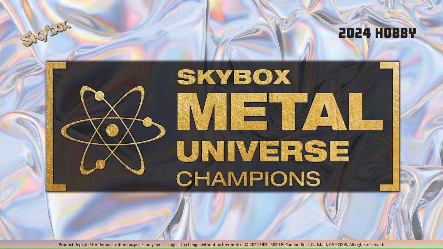 2024 Upper Deck Skybox Metal Universe Champions Hobby Box | Columbia Sports Cards - Columbia Hobby - Sports Card Boxes - Toploaders - Card Savers