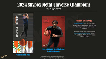 2024 Upper Deck Skybox Metal Universe Champions Hobby Box | Columbia Sports Cards - Columbia Hobby - Sports Card Boxes - Toploaders - Card Savers