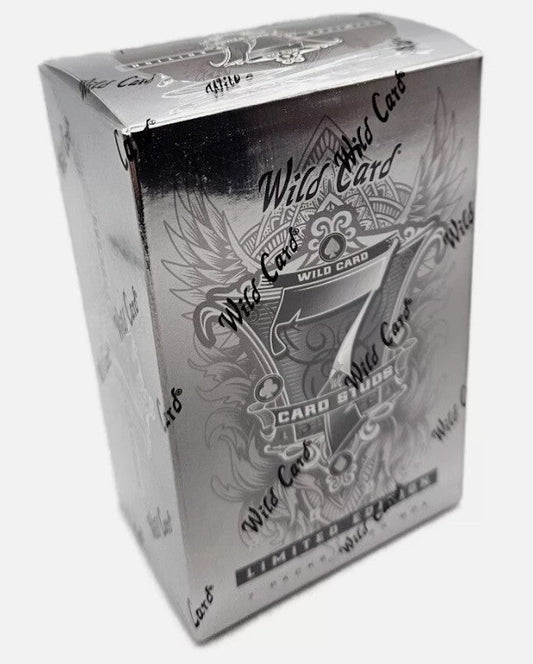 2024 Wild Card 7 Card Studs Metal High Stakes Edition Football Hobby Box - Columbia Hobby - Sports Card Boxes - Toploaders - Card Savers