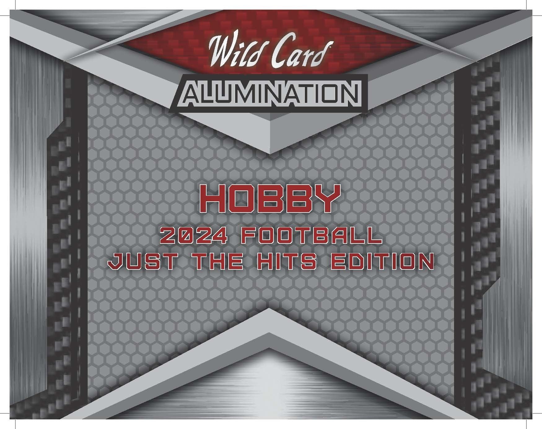 2024 Wild Card Alumination Just The Hits Edition Football Box - Columbia Hobby - Sports Card Boxes - Toploaders - Card Savers