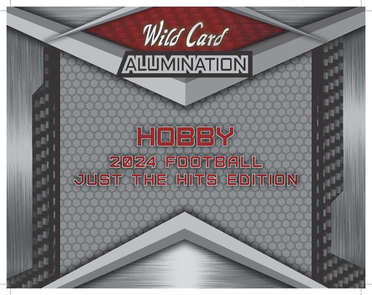 2024 Wild Card Alumination Just The Hits Edition Football Box - Columbia Hobby - Sports Card Boxes - Toploaders - Card Savers