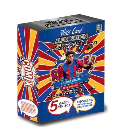2024 Wild Card Alumination Lamine Yamal Rookie Comix Box - Columbia Hobby - Sports Card Boxes - Toploaders - Card Savers