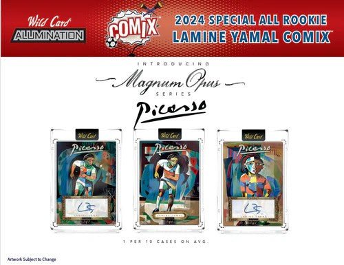 2024 Wild Card Alumination Lamine Yamal Rookie Comix Box - Columbia Hobby - Sports Card Boxes - Toploaders - Card Savers
