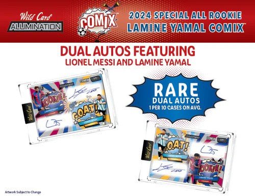 2024 Wild Card Alumination Lamine Yamal Rookie Comix Box - Columbia Hobby - Sports Card Boxes - Toploaders - Card Savers