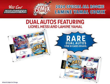 2024 Wild Card Alumination Lamine Yamal Rookie Comix Box - Columbia Hobby - Sports Card Boxes - Toploaders - Card Savers