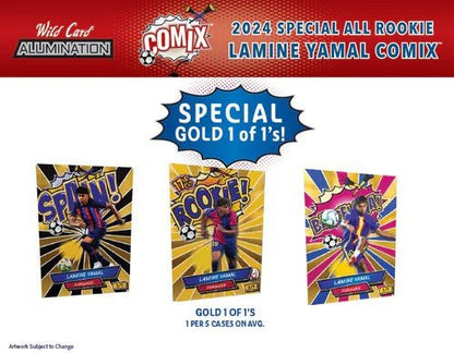 2024 Wild Card Alumination Lamine Yamal Rookie Comix Box - Columbia Hobby - Sports Card Boxes - Toploaders - Card Savers