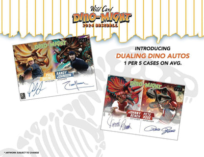 2024 Wild Card Dino - Might Baseball Hobby Box - Columbia Hobby - Sports Card Boxes - Toploaders - Card Savers