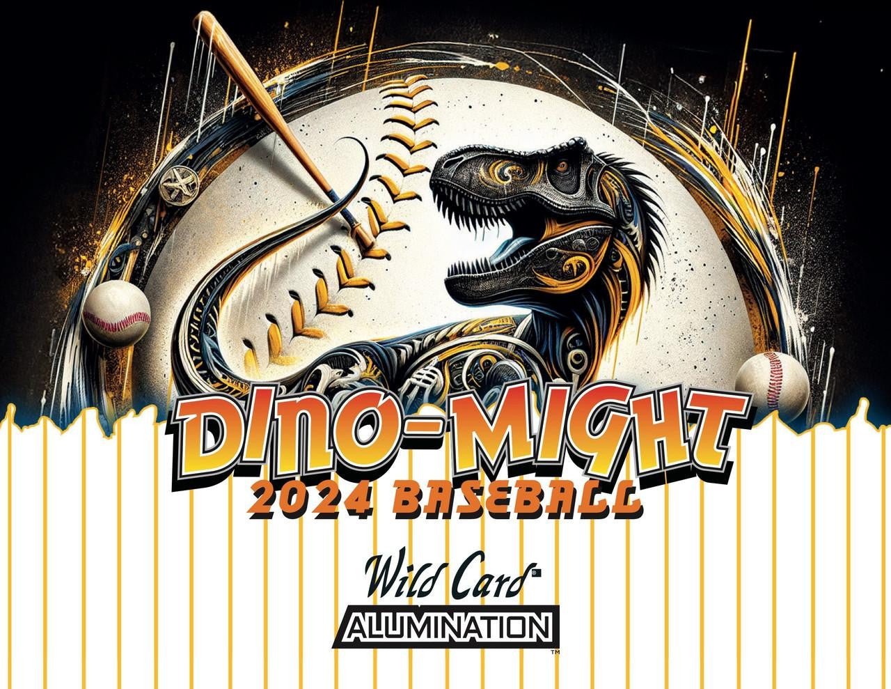 2024 Wild Card Dino - Might Baseball Hobby Box - Columbia Hobby - Sports Card Boxes - Toploaders - Card Savers