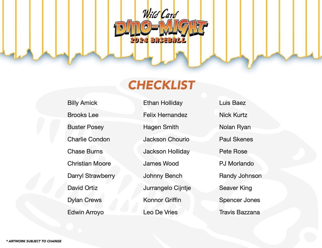 2024 Wild Card Dino - Might Baseball Hobby Box - Columbia Hobby - Sports Card Boxes - Toploaders - Card Savers