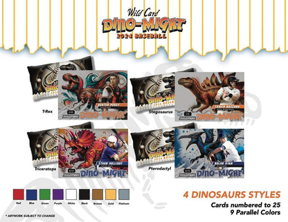 2024 Wild Card Dino - Might Baseball Hobby Box - Columbia Hobby - Sports Card Boxes - Toploaders - Card Savers