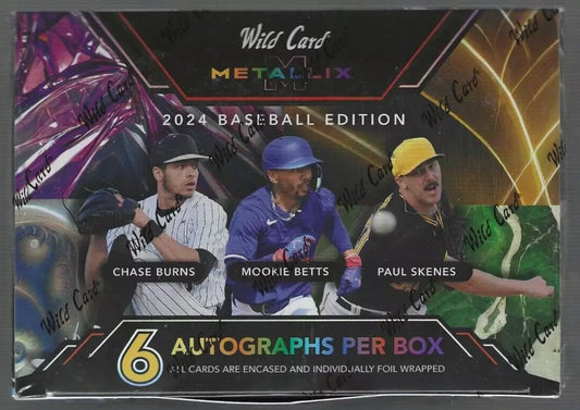 2024 Wild Card Metallix Baseball Hobby Box - Columbia Hobby - Sports Card Boxes - Toploaders - Card Savers